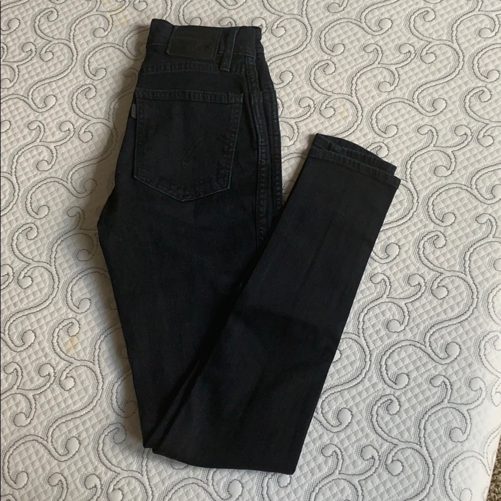 Levi’s Dark blue high waisted skinny jeans